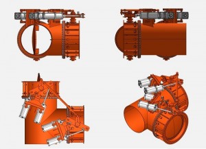 VALVE YA MFUMO WA NJIA TATU DAMPER