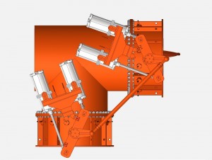 THREE-WAY BYPASS SYSTEM DAMPER VALVE