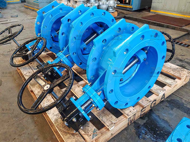 ချောချောမွေ့မွေ့တင်ပို့ butterfly valve Flanged