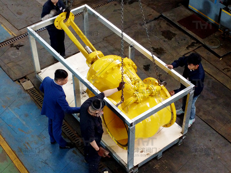 DN700 large size gate valve has been shipped