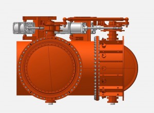 វ៉ាល់ DAMPER របស់ប្រព័ន្ធ BYPASS បីផ្លូវ