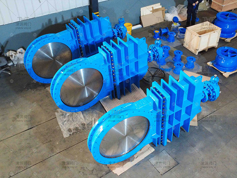 DN1200 ဓါး Gate Valve ကိုရုရှားသို့အောင်မြင်စွာပို့ခဲ့သည်